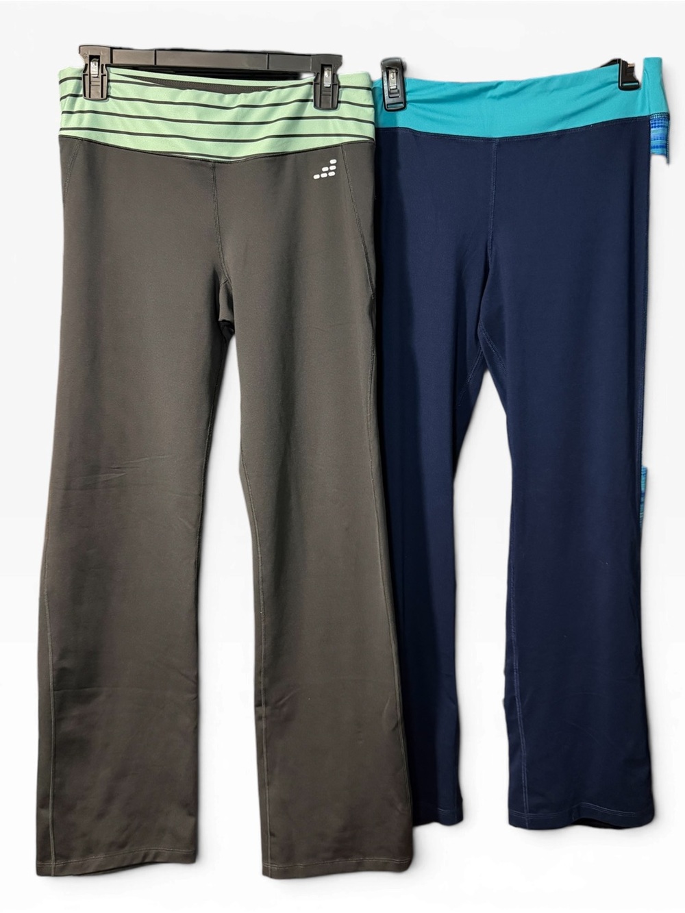BCG TWO Yoga Pants Gray Blue Size Medium
